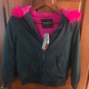 Girls Calvin Klein Hooded Jacket